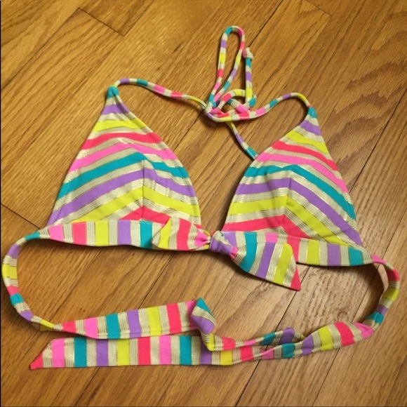 Victoria's Secret Other - Victoria’s Secret push up halter bikini top